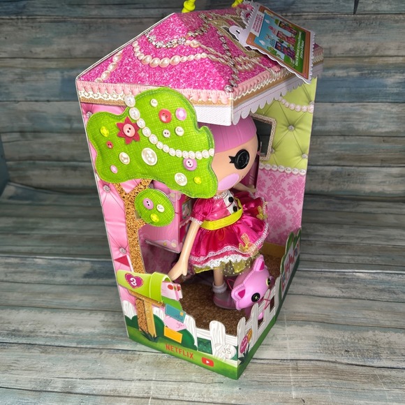 Lalaloopsy Jewel Sparkles Full Size Doll Pet Persian Cat 10th Anniversary - Picture 2 of 9